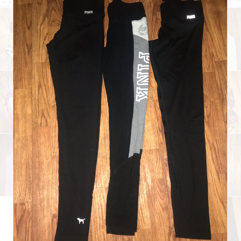 LAST CALL—PINK VS leggings all three for $25.